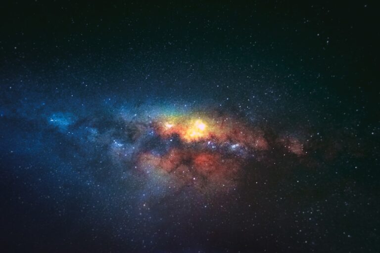 Spiral galaxy disk and dense star clusters in deep space